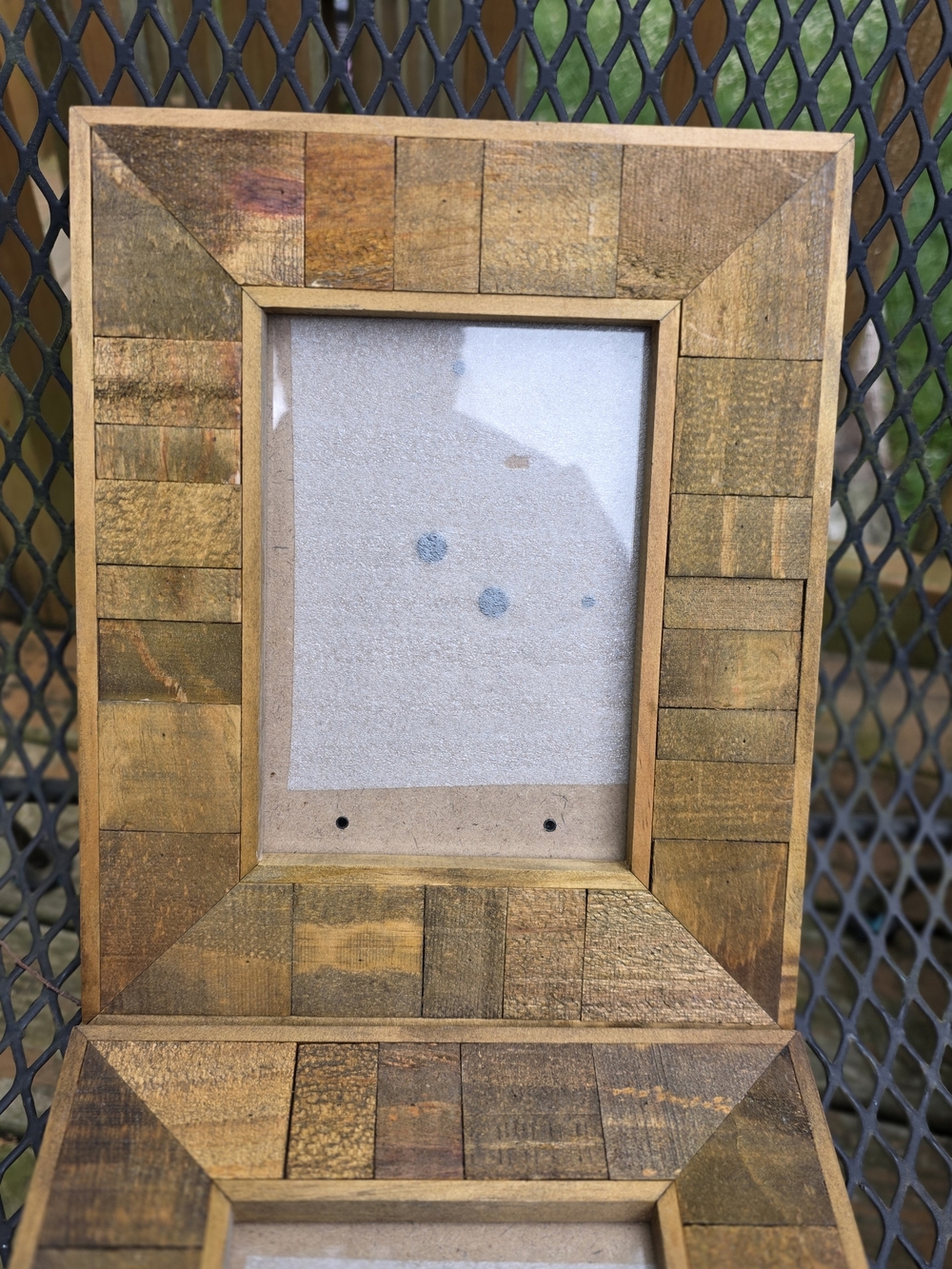 Rustic Natural Wood Photo Frame - Brown - Picture 6 of 10